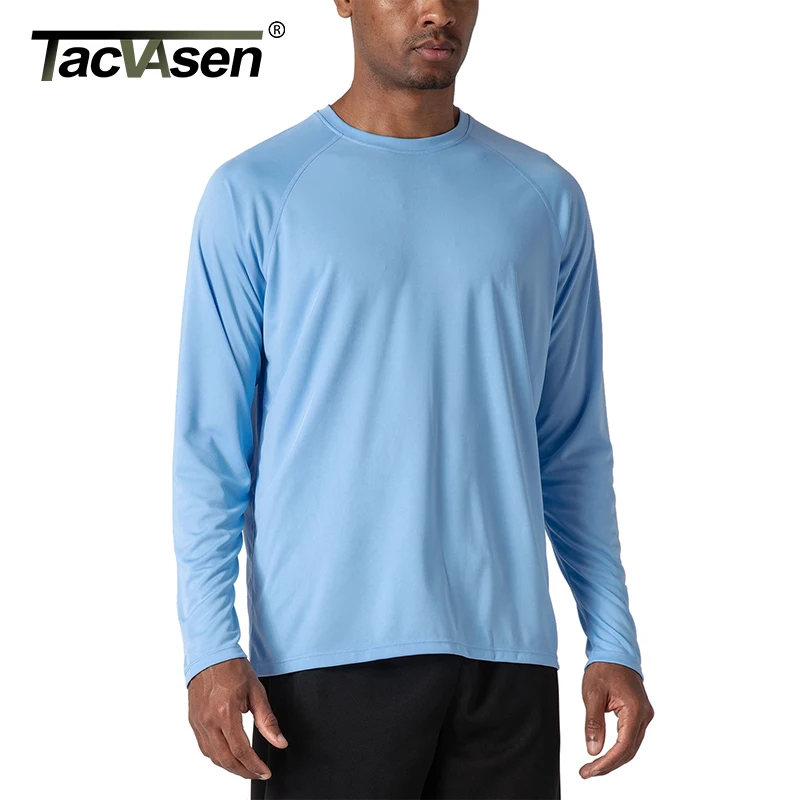 TACVASEN T-shirts Men Summer Long Sleeve Solid Casual T-shirts UV-proof Breathable Loose Fitness Gym Top Tees Fish Clothing Man
TACVASEN T-shirts Men Summer Long Sleeve Solid Casual T-shirts UV-proof Breathable Loose Fitness Gym Top Tees Fish Clothing Man