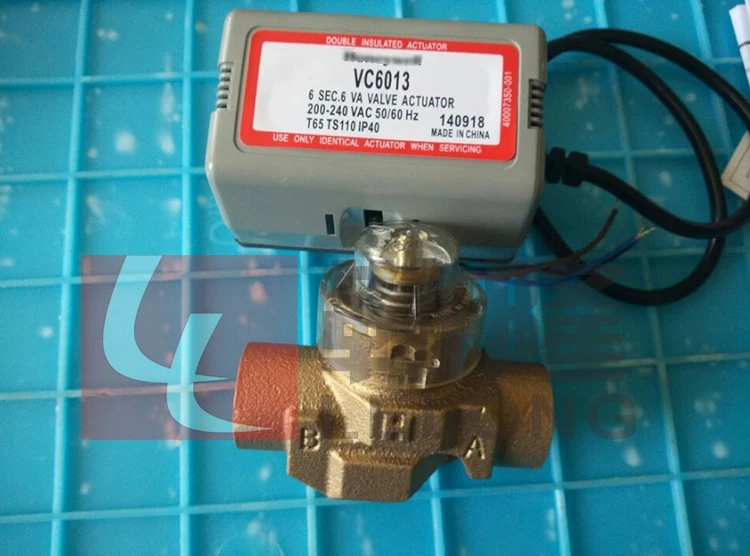 Fan Coil Central Air Conditioning brass electric Motorized ball valve three line two control three line one control AC220
Fan Coil Central Air Conditioning brass electric Motorized ball valve three line two control three line one control AC220