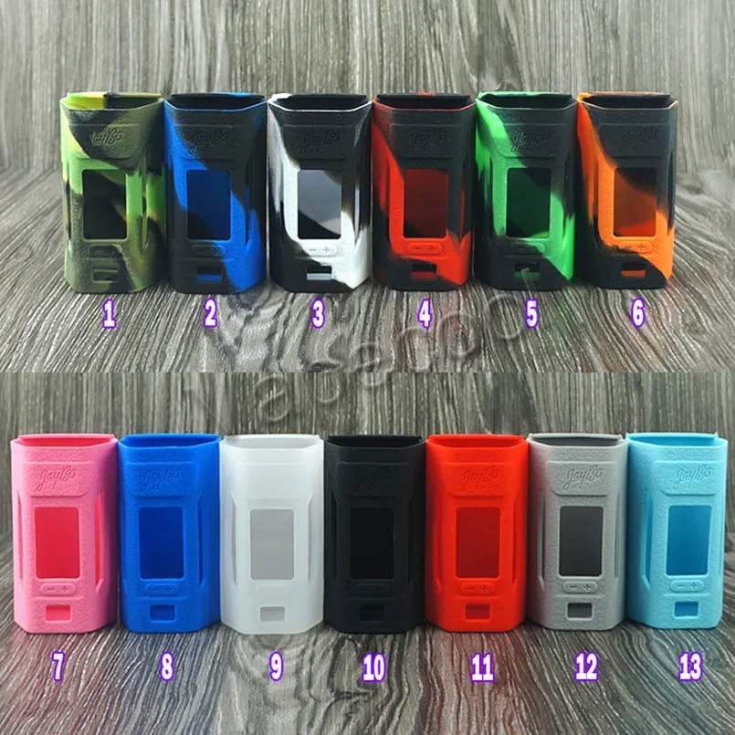 5 шт. чехол для Wismec Reuleaux RX2 20700 200 Вт вейп мод силиконовая резина защитный корпус
