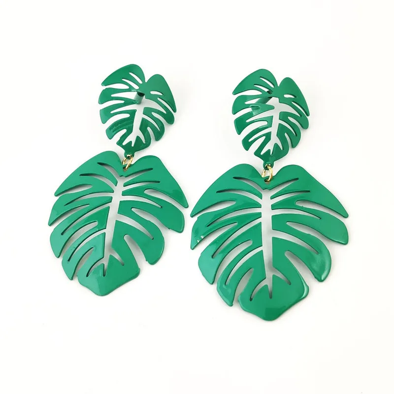 Spike Tin Alloy Vintage Rushed Limited Earings Pendientes 2020 Aretes Earrings Exaggerated Retro Large-leaf Beach Earrings.women
Spike Tin Alloy Vintage Rushed Limited Earings Pendientes 2020 Aretes Earrings Exaggerated Retro Large-leaf Beach Earrings.women
