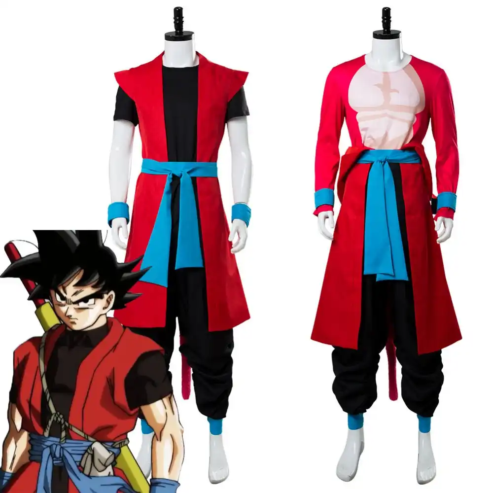 Son Goku ZENO Cosplay Costume Super Dragon Ball Heroes