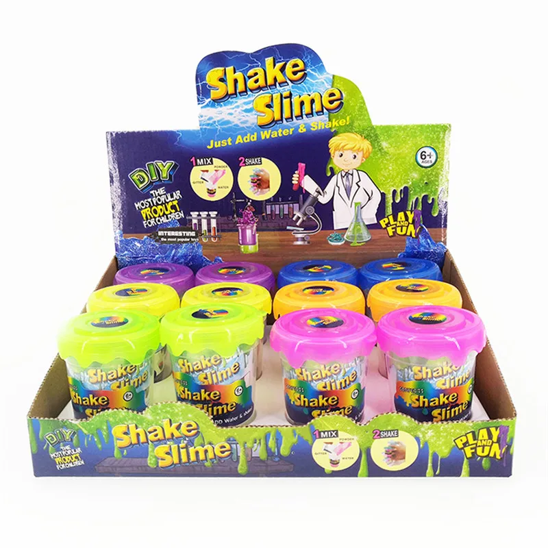 2019 DIY Glitter Slime Make Kit Filler Polymer Clay Powder for Supplies Slime Add Water Shake Putty Set No Stress Toys
2019 DIY Glitter Slime Make Kit Filler Polymer Clay Powder for Supplies Slime Add Water Shake Putty Set No Stress Toys
