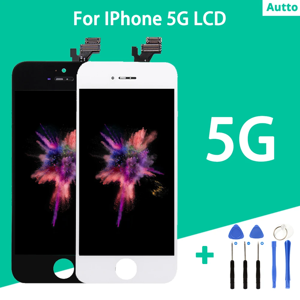 100% All Test No Dead Pixel AAA Quality LCD For iPhone 5 LCD Screen Display Digitizer Assembly Black White + Free Shipping
100% All Test No Dead Pixel AAA Quality LCD For iPhone 5 LCD Screen Display Digitizer Assembly Black White + Free Shipping