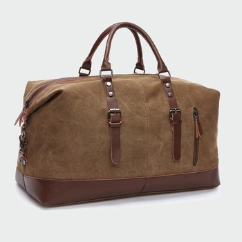 Canvas Leather Mens Bags 22'' Travel Luggage Bag Men Duffel Travel Tote Large Weekend Bag Overnight Big duffle Handbag ML101
Canvas Leather Mens Bags 22'' Travel Luggage Bag Men Duffel Travel Tote Large Weekend Bag Overnight Big duffle Handbag ML101