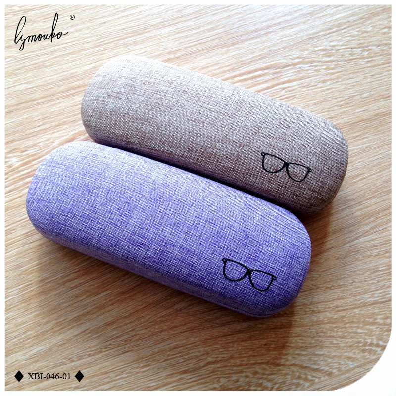 Lymouko High Quality Glasses Frame Design Beige Reading Glasses Case for Kit Holder Linen Metal Eyeglasses Box Container
Lymouko High Quality Glasses Frame Design Beige Reading Glasses Case for Kit Holder Linen Metal Eyeglasses Box Container
