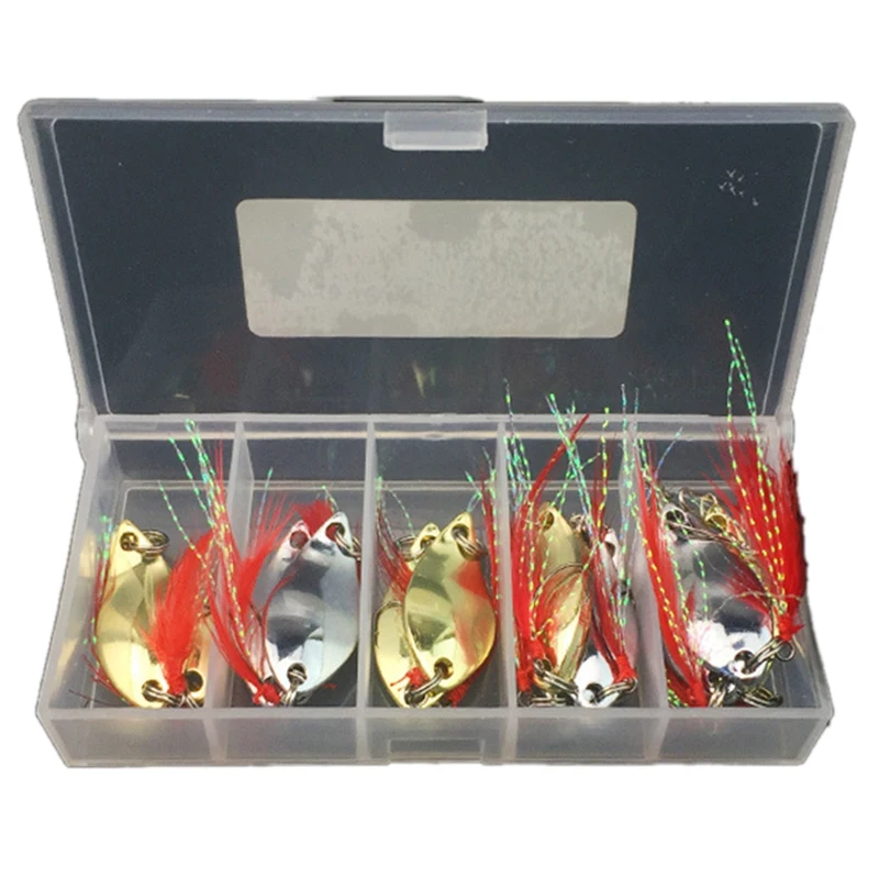 Fishing Bait Set Tied Horse Mouth Sequins Lure Iron Piece Hard Bait 13 Pieces Bait Set Fishing Equipment
Fishing Bait Set Tied Horse Mouth Sequins Lure Iron Piece Hard Bait 13 Pieces Bait Set Fishing Equipment