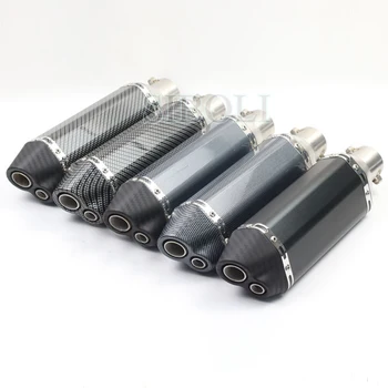 36-51MM Universal Motorcycle Exhaust Muffler Pipe Exhaust Modified Tube For akrapovic Honda Kawasaki Yamaha KTM R1 R3 Nmax Tmax
36-51MM Universal Motorcycle Exhaust Muffler Pipe Exhaust Modified Tube For akrapovic Honda Kawasaki Yamaha KTM R1 R3 Nmax Tmax