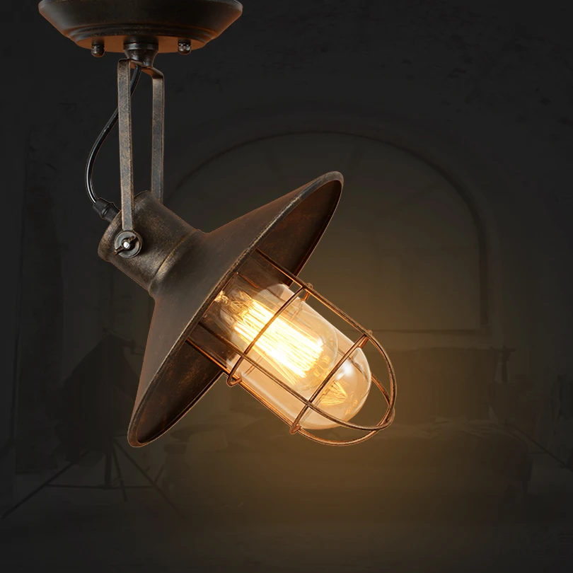 Vintage Led Loft Ceiling Light Creative Iron Metal Hanging Lamp Fixture American Bedroom Retro Decorative Ceiling Lamps Lighting
Vintage Led Loft Ceiling Light Creative Iron Metal Hanging Lamp Fixture American Bedroom Retro Decorative Ceiling Lamps Lighting