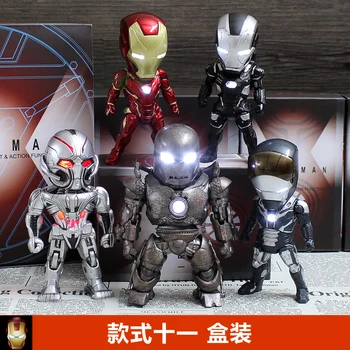 Q Version robot Action Figure Toys With LED Light Car Decoration 5 different in one
Q Version robot Action Figure Toys With LED Light Car Decoration 5 different in one