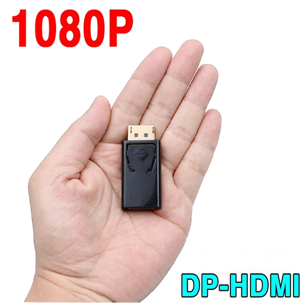 kebidu DP Male to HDMI Female Converter Cable Adapter Video Audio Connector Display Port for HDTV PC up to 1080p
kebidu DP Male to HDMI Female Converter Cable Adapter Video Audio Connector Display Port for HDTV PC up to 1080p