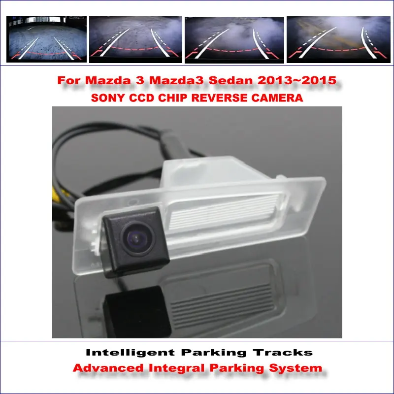 Rear Camera For Mazda 3 Mazda3 Sedan Intelligent Parking Tracks Backup Reverse / 580 TV Lines Dynamic Guidance Tragectory
Rear Camera For Mazda 3 Mazda3 Sedan Intelligent Parking Tracks Backup Reverse / 580 TV Lines Dynamic Guidance Tragectory