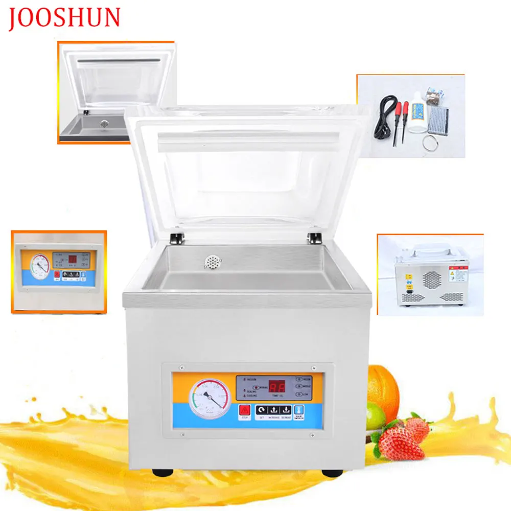 220V or 110V Automatic Vacuum Machine Sous Vide Packing Machine Vacuum Sealer Food Packaging Equipment Packer Vacuum VPM-260
220V or 110V Automatic Vacuum Machine Sous Vide Packing Machine Vacuum Sealer Food Packaging Equipment Packer Vacuum VPM-260