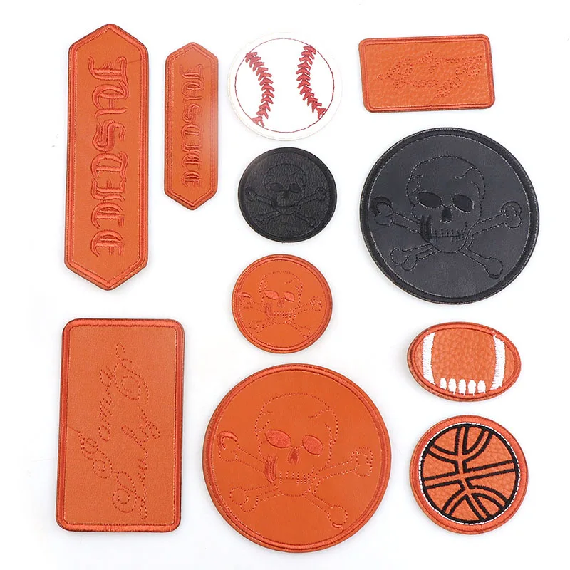 1Pc Embroidery Sport&Skull Artificial PU Leather Mulity Iron On Patches Punk Motif Applique DIY Clothes Accessory Stickers
1Pc Embroidery Sport&Skull Artificial PU Leather Mulity Iron On Patches Punk Motif Applique DIY Clothes Accessory Stickers