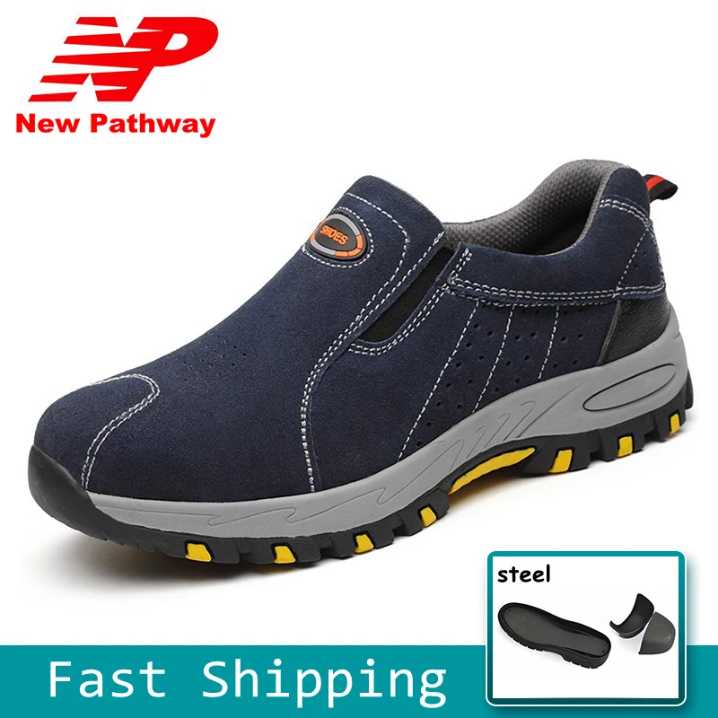 steel toe and steel sole safety shoes men construction non-slip classical cow suede work shoes male MS115
steel toe and steel sole safety shoes men construction non-slip classical cow suede work shoes male MS115