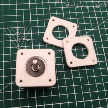 5pcs ceramic cotton gasket Vibration Dampers for NEMA17 stepper motor ceramic cotton insulation for NEMA 17 motor
5pcs ceramic cotton gasket Vibration Dampers for NEMA17 stepper motor ceramic cotton insulation for NEMA 17 motor