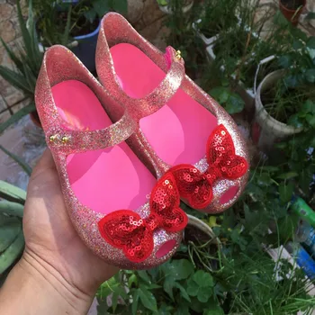 MERI AMMI Sequin Bow Sandals Shoes PVC Soft Outsole Cartoon Children Girls Baby Kids Twinkle Spark Stars
MERI AMMI Sequin Bow Sandals Shoes PVC Soft Outsole Cartoon Children Girls Baby Kids Twinkle Spark Stars