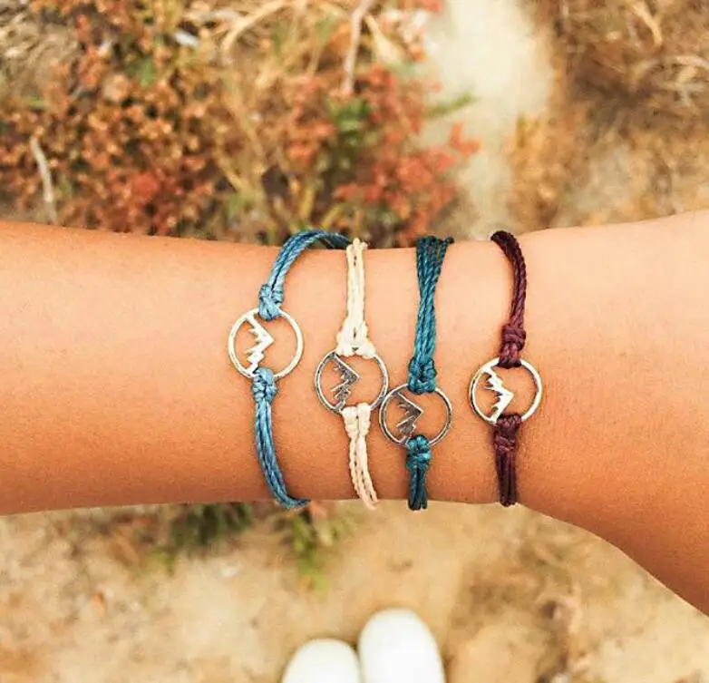 4Pcs/set Boho Beachbracelets Wave Charm bracelet Boho Silver Color Beads Charm Bracelets For Women Rope Chain Bracelet Bangles
4Pcs/set Boho Beachbracelets Wave Charm bracelet Boho Silver Color Beads Charm Bracelets For Women Rope Chain Bracelet Bangles