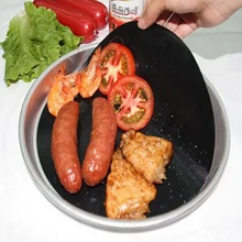 Sheet Baking-Mats Non-Stick-Mat Fry-Liner Wok Cooking Round Kitchen Reuseable Pan 2pcs Sheet Baking-Mats Non-Stick-Mat Fry-Liner Wok Cooking Round Kitchen Reuseable Pan 2pcs
