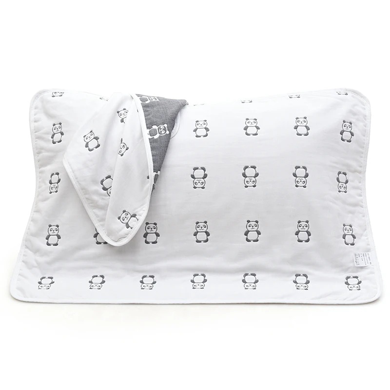 Gauze Baby Towels for Bath Infant Cotton Wrap Blanket Play Mat Pillow Cover Changing Mat Stroller Cover Panda Pattern
Gauze Baby Towels for Bath Infant Cotton Wrap Blanket Play Mat Pillow Cover Changing Mat Stroller Cover Panda Pattern