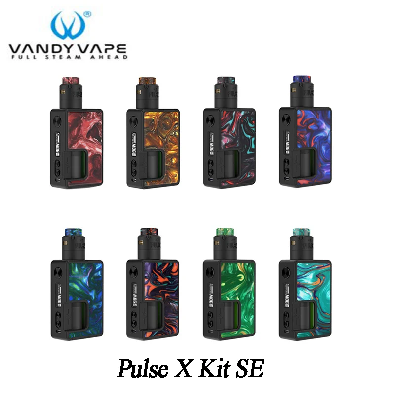Original Vandy Vape Pulse X Kit SE Vape&90W Pulse X BF Mod Pulse V2 RDA Triple Fused Clapton Wire/Coil Fit 18650 E Cigarette
Original Vandy Vape Pulse X Kit SE Vape&90W Pulse X BF Mod Pulse V2 RDA Triple Fused Clapton Wire/Coil Fit 18650 E Cigarette