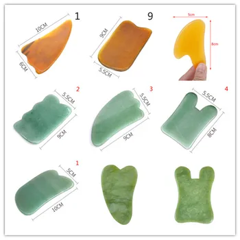 Natural Jade Guasha Scraping Massage Scraper Face Massager Acupuncture Gua Sha Board Rose Quartz Agate Acupoint Facial Eye Care
Natural Jade Guasha Scraping Massage Scraper Face Massager Acupuncture Gua Sha Board Rose Quartz Agate Acupoint Facial Eye Care
