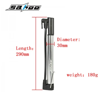Portable High pressure strength Mountain Road Bike PUMP Ball Bicycle Air Pump Tire Inflator Aluminum Alloy Cycling Accessories
Portable High pressure strength Mountain Road Bike PUMP Ball Bicycle Air Pump Tire Inflator Aluminum Alloy Cycling Accessories
