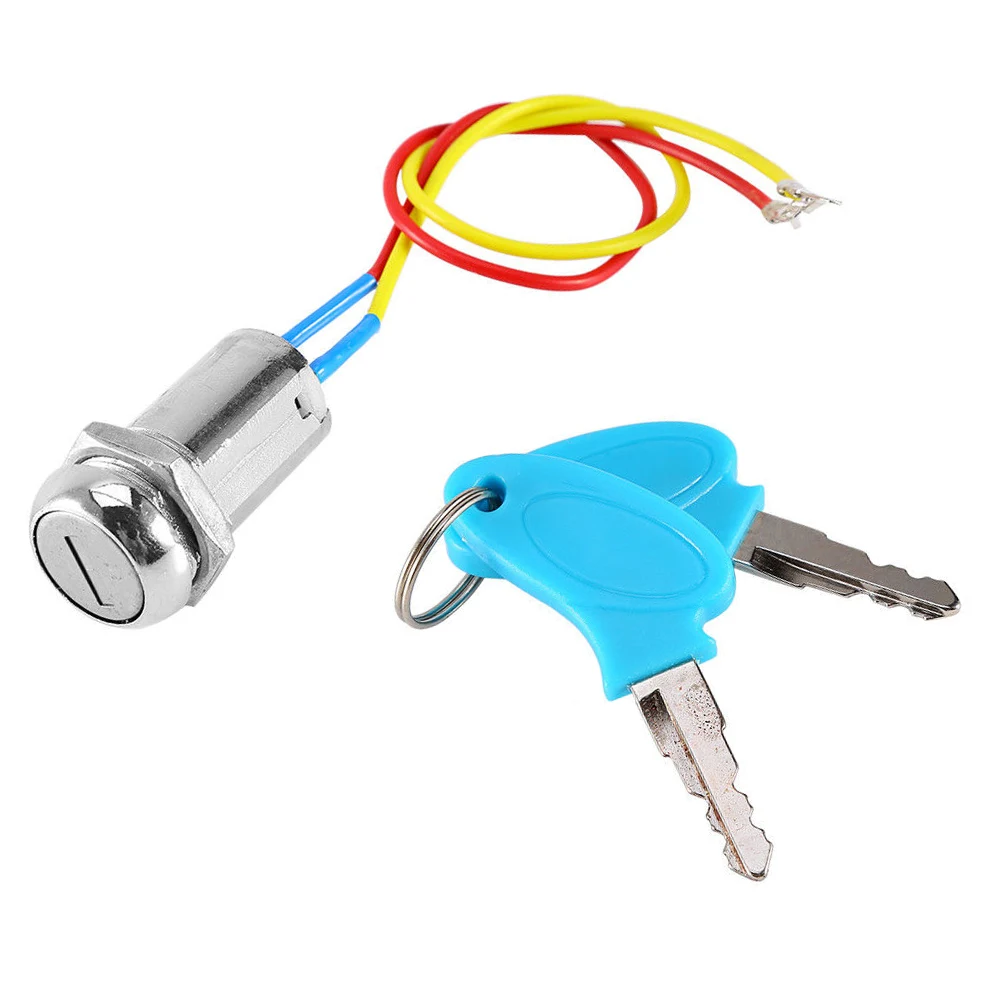 Ignition Key Switch Lock Electric 2 Wires with Keys for ATV Dirt Scooter Kart Bike XR657
Ignition Key Switch Lock Electric 2 Wires with Keys for ATV Dirt Scooter Kart Bike XR657