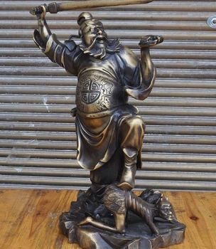 China Bronze Underworld Door God Vampire Killers Tianshi Zhong Kui Demon Statue
China Bronze Underworld Door God Vampire Killers Tianshi Zhong Kui Demon Statue