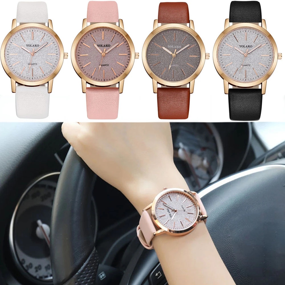 2019 Best Selling Fashion Women Romantic Starry Sky Watch Casual Luxury YOLAKO Brand Leather Rhinestone Watch Relogio Feminino
2019 Best Selling Fashion Women Romantic Starry Sky Watch Casual Luxury YOLAKO Brand Leather Rhinestone Watch Relogio Feminino