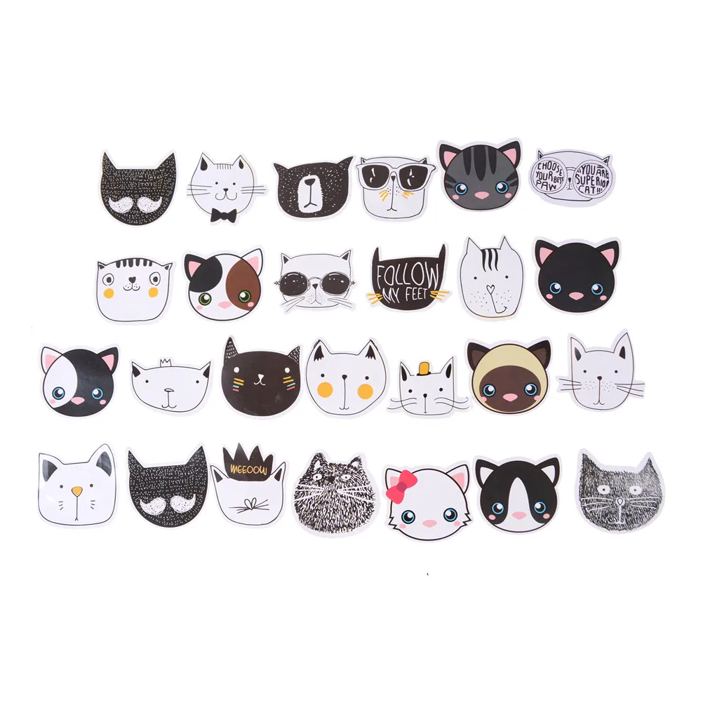 45 pcs/lot kawaii Cat Head mini paper DIY album diary sticker decoration scrapbooking label sticker stationery
45 pcs/lot kawaii Cat Head mini paper DIY album diary sticker decoration scrapbooking label sticker stationery
