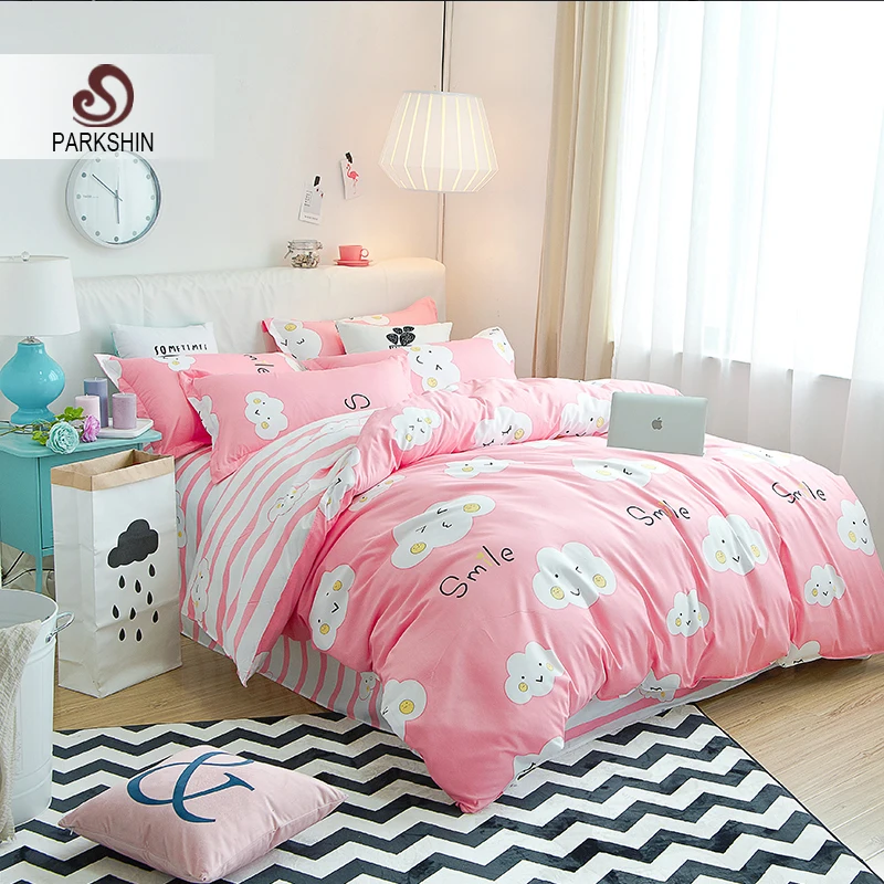 ParkShin Home Textiles Bedding Sets 3/4PCS Cartoon Cloud Smile Children AdultI ncluding Bedspread Underwear Pillowcase Cover Set
ParkShin Home Textiles Bedding Sets 3/4PCS Cartoon Cloud Smile Children AdultI ncluding Bedspread Underwear Pillowcase Cover Set
