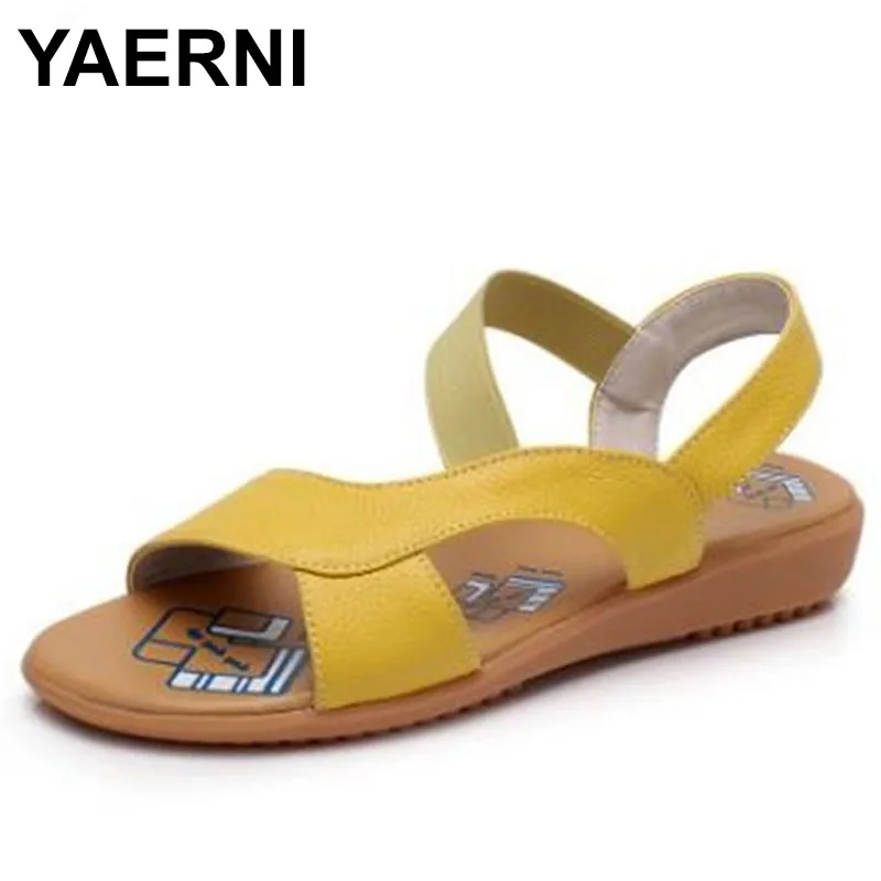 YAERNI Summer 2018 plus size 34-43 leather maternity sandals non-slip flat with the students simple Fashion sandals E583
YAERNI Summer 2018 plus size 34-43 leather maternity sandals non-slip flat with the students simple Fashion sandals E583