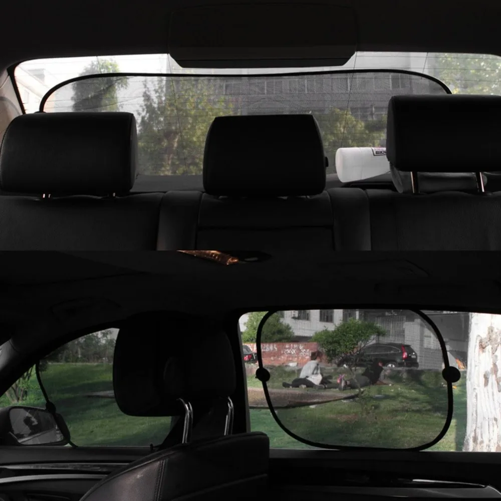 New 5pcs Car Window Sunshade Mesh Auto Sun Visor Curtain With Suction Cup Front Rear Side Curtain Car Styling Covers Sunshade
New 5pcs Car Window Sunshade Mesh Auto Sun Visor Curtain With Suction Cup Front Rear Side Curtain Car Styling Covers Sunshade
