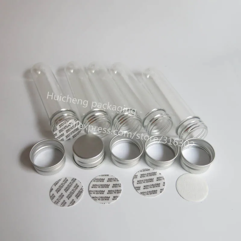 New 50 x 30ml bath salt tube with aluminum cap, 1 oz plastic cosmetic tube, sugar, candy packaging containers
New 50 x 30ml bath salt tube with aluminum cap, 1 oz plastic cosmetic tube, sugar, candy packaging containers