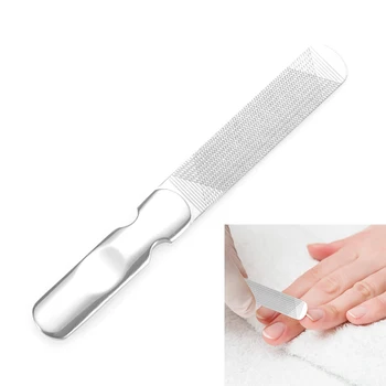 Double Sided Portable Pedicure Nail Stainless Steel Callus Scraper Smooth Rasp Clean Skin Remover Practical Foot File #
Double Sided Portable Pedicure Nail Stainless Steel Callus Scraper Smooth Rasp Clean Skin Remover Practical Foot File #