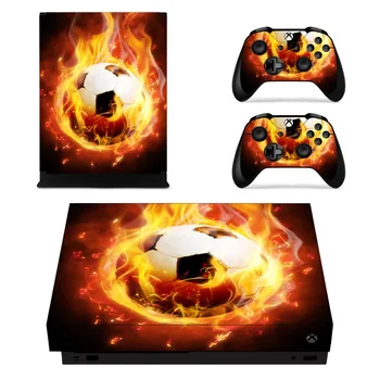 Football Full Faceplates Skin Console & Controller Decal Stickers for Xbox One X Console + Two Controller Skin
Football Full Faceplates Skin Console & Controller Decal Stickers for Xbox One X Console + Two Controller Skin