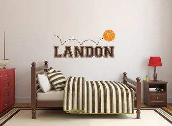 YOYOYU Basketball Vinyl Wall Sticker Kids Room Personalised Name Decal Nursery Bedroom Decoration Custom Poster ZX317
YOYOYU Basketball Vinyl Wall Sticker Kids Room Personalised Name Decal Nursery Bedroom Decoration Custom Poster ZX317