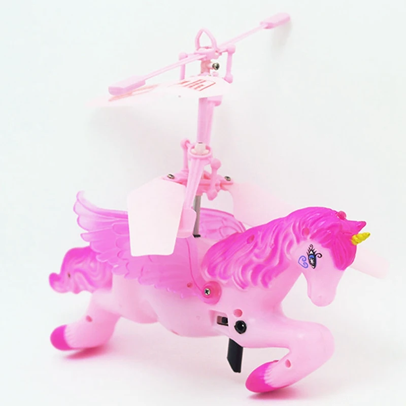 Flying Pink Unicorn Hovering Helicopter Aircraft Toy Flutter Control Aircraft Flying Unicorn Horse
Flying Pink Unicorn Hovering Helicopter Aircraft Toy Flutter Control Aircraft Flying Unicorn Horse
