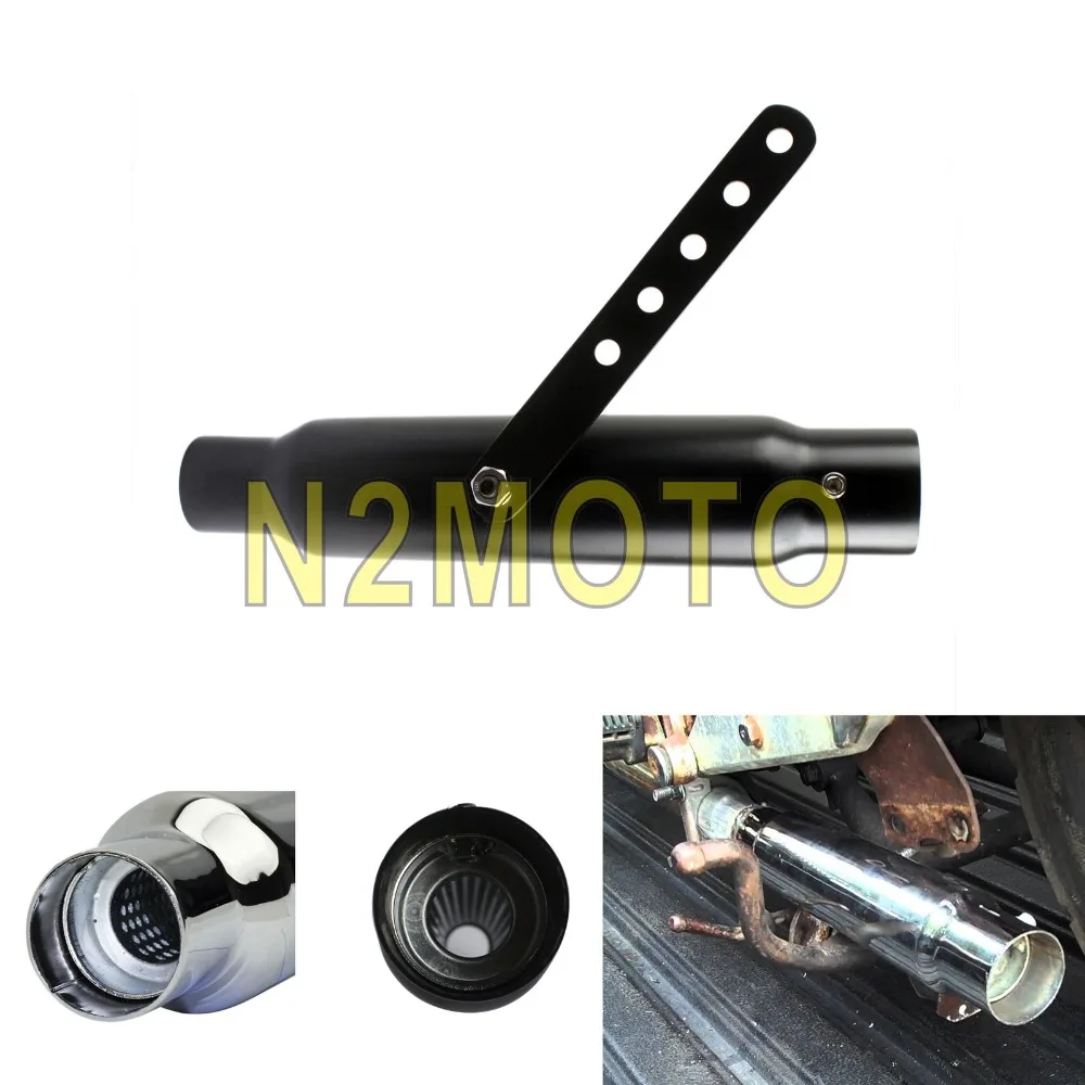 12" Black Shortly Motorcycle Exhaust Pipe Muffler for Cafe Racer Bobber Chopper Cruiser Tracker Custom
12" Black Shortly Motorcycle Exhaust Pipe Muffler for Cafe Racer Bobber Chopper Cruiser Tracker Custom