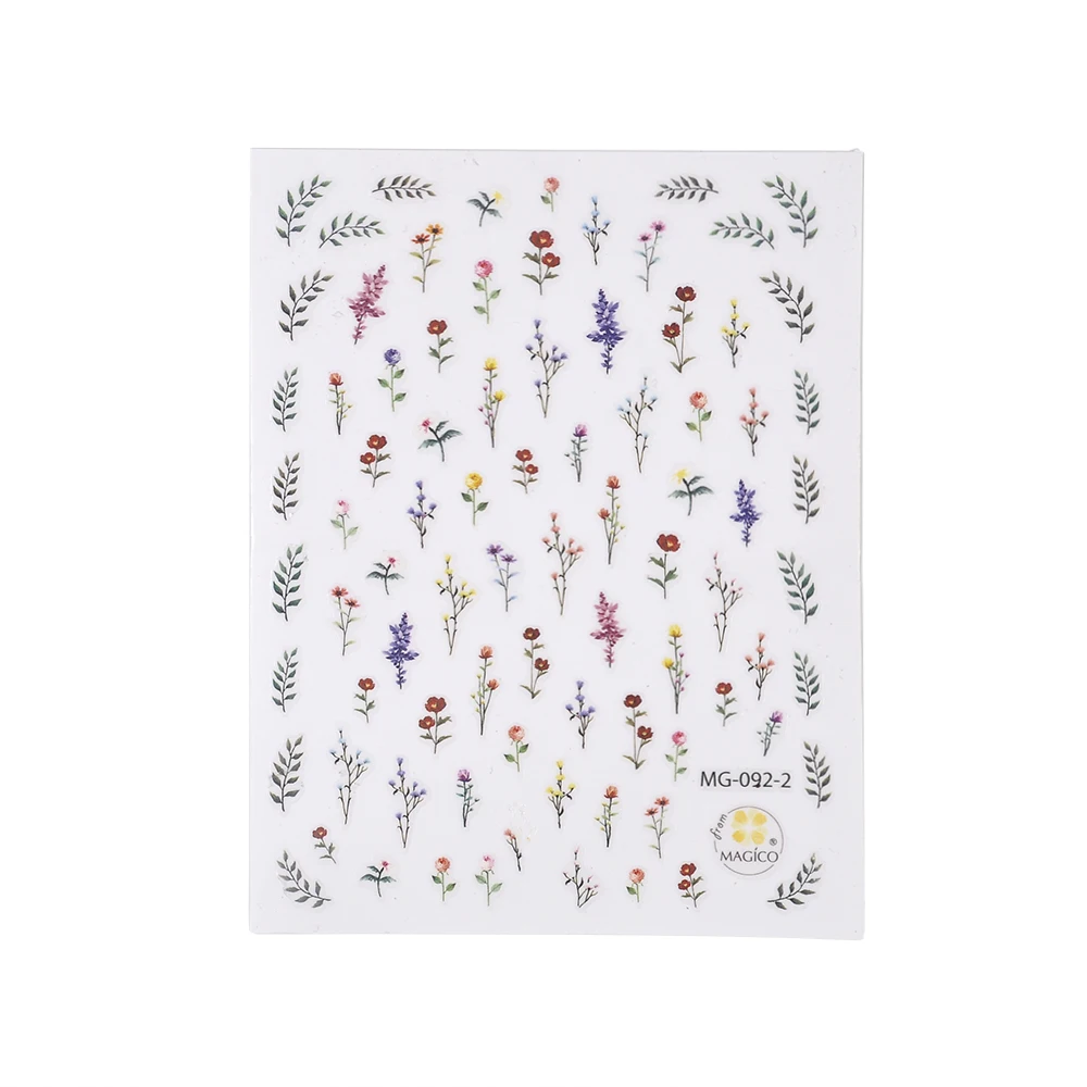 3D Nail Art Stickers Tattoos Flower Leaf Theme Nail Decals Nails accessories Decoration Tips
3D Nail Art Stickers Tattoos Flower Leaf Theme Nail Decals Nails accessories Decoration Tips