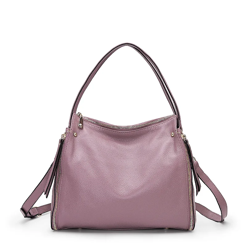 31*26*13 cm, Leather Guarantee, Lady 100% Natural Cowhide Shoulder / Cross body Bag, Women Genuine Leather Tote, P050
31*26*13 cm, Leather Guarantee, Lady 100% Natural Cowhide Shoulder / Cross body Bag, Women Genuine Leather Tote, P050