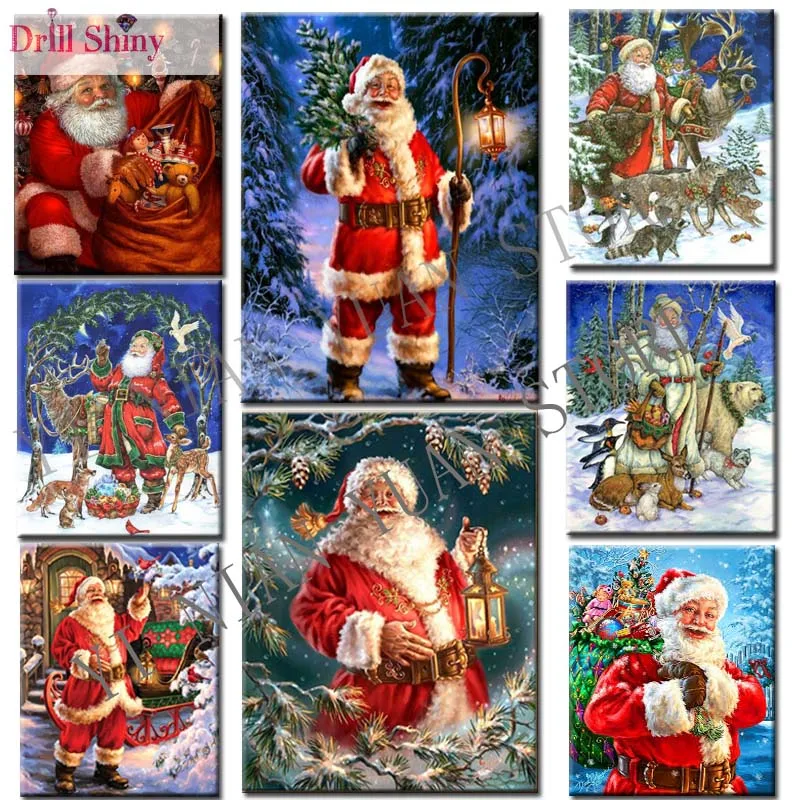 5D DIY Diamond Painting Christmas Santa Claus Full Square Rhinestone Cross Stitch Diamond Mosaic Embroidery Christmas Gift PF71
5D DIY Diamond Painting Christmas Santa Claus Full Square Rhinestone Cross Stitch Diamond Mosaic Embroidery Christmas Gift PF71