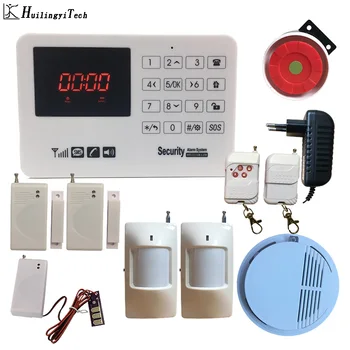 Wireless House Burglar Security Alarm System DIY Kit Motion Detector Door Open Sensor GSM SMS Home Security Home Alarm
Wireless House Burglar Security Alarm System DIY Kit Motion Detector Door Open Sensor GSM SMS Home Security Home Alarm