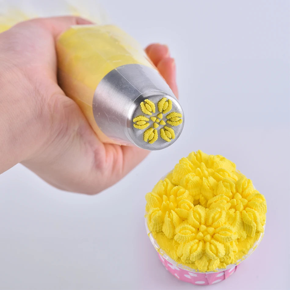 VOGVIGO Pastry Nozzles Puffing Flower Fondant Cream Nozzle Pastry Stainless Steel Icing Piping Nozzles Baking Decorating Molds
VOGVIGO Pastry Nozzles Puffing Flower Fondant Cream Nozzle Pastry Stainless Steel Icing Piping Nozzles Baking Decorating Molds
