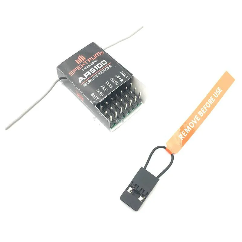 2 pieces Spektrum 2.4G 6ch DSM2 AR6100 Receiver Support DSX7/DSX9/DSX11/DSX12 DX6i/DX7/DX8
2 pieces Spektrum 2.4G 6ch DSM2 AR6100 Receiver Support DSX7/DSX9/DSX11/DSX12 DX6i/DX7/DX8