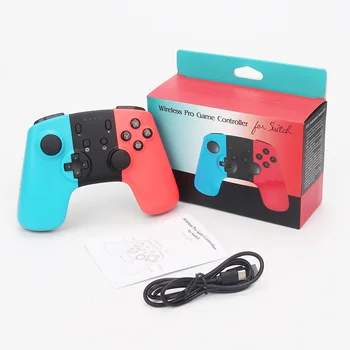 Wireless Joypad for Nintend Switch Controller Switch Host PC 360 Model Dual Motors Shock Bluetooth Gamepad Console Controller
Wireless Joypad for Nintend Switch Controller Switch Host PC 360 Model Dual Motors Shock Bluetooth Gamepad Console Controller