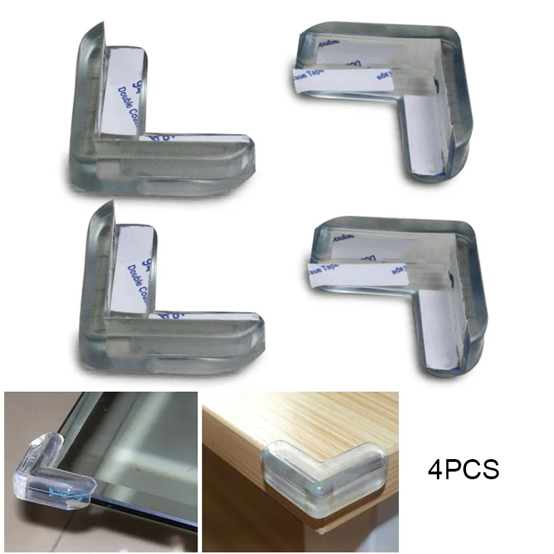 4pcs Corner Protector Guard Edge Protection Cover Children Safe For Desk Table UD88
4pcs Corner Protector Guard Edge Protection Cover Children Safe For Desk Table UD88