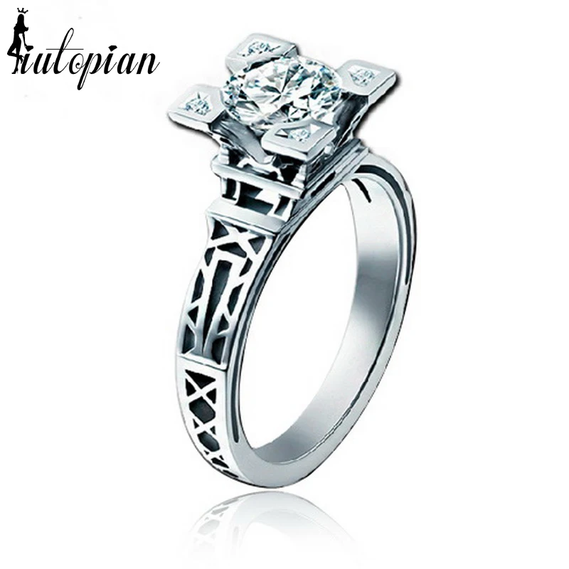 Iutopian Unique Paris Eiffel Tower Rings For Women Lover With Top Quality CZ Valentine's Day Gift #RG96727
Iutopian Unique Paris Eiffel Tower Rings For Women Lover With Top Quality CZ Valentine's Day Gift #RG96727