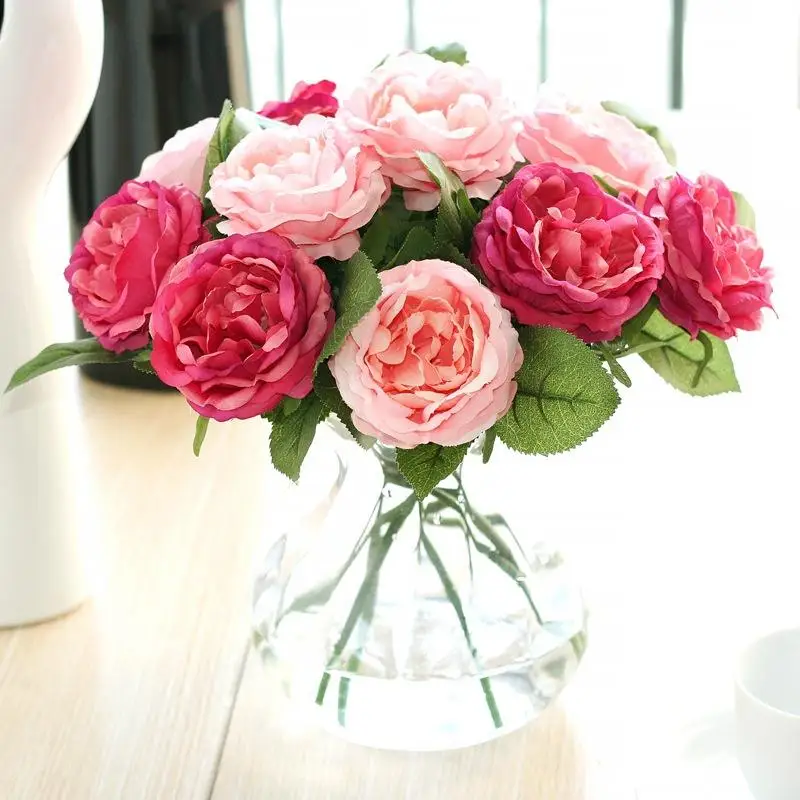 3pcs/lot Artificial Flower Silk Flower Fake Leaf Rose Artificial Plants Wedding Decoration Home Party Decoration Rose Flowers
3pcs/lot Artificial Flower Silk Flower Fake Leaf Rose Artificial Plants Wedding Decoration Home Party Decoration Rose Flowers