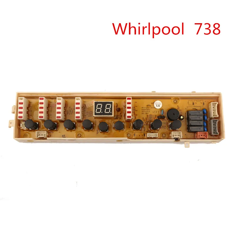 New Whirlpool-738 Washing Machine Motherboard Original Washer Computer Board
New Whirlpool-738 Washing Machine Motherboard Original Washer Computer Board